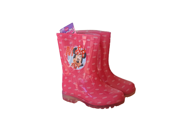 Stivaletti DISNEY MINNIE pois di gomma art. WD8142 - immagine 3
