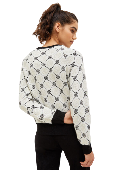 Maglioncino LIU JO jacquard in lurex art.TF2108 - immagine 2